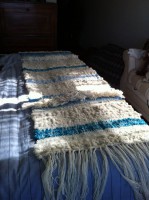 TELAR N°2 AZUL MAPUCHE